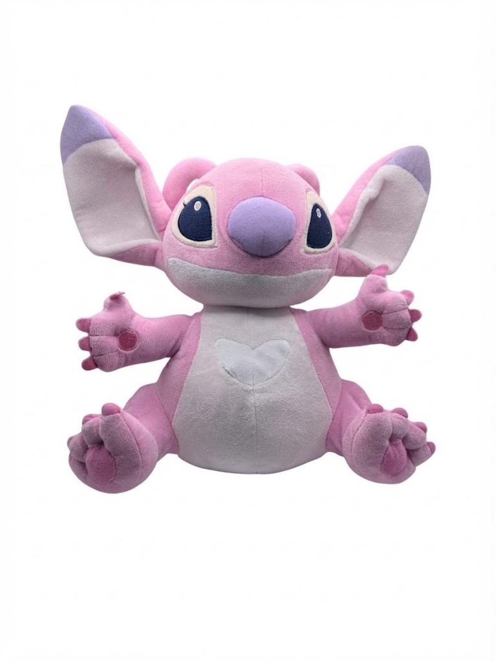 Disney Store Angel (Stitch's Girlfriend) Pink Plush Stuffed Animal